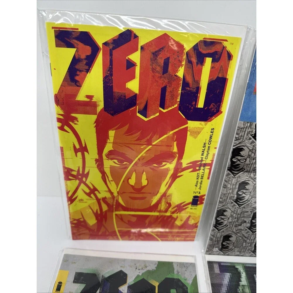 Zero Image Comic 1 2 4 5 LOT OF 4 Ales Kot Michael Walsh 2015